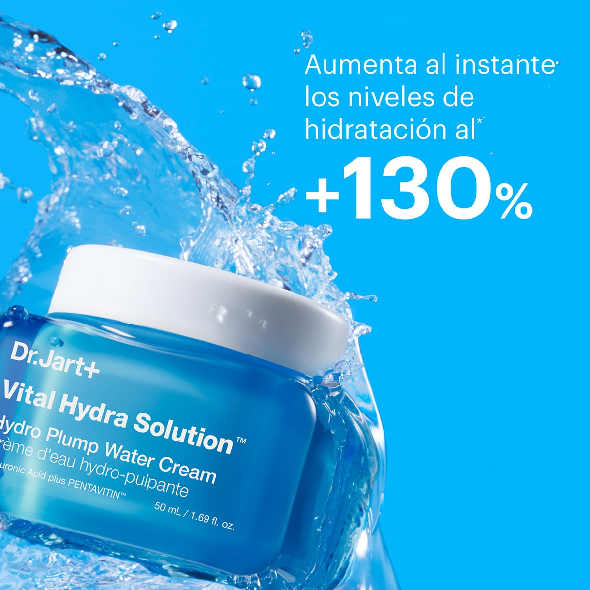 VITAL HYDRA SOLUTION™ WATER CREAM GLOW (CREMA HIDRATANTE CON ÁCIDO HIALURÓNICO)
